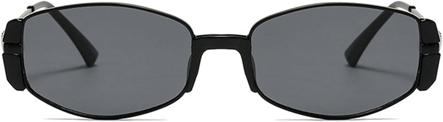 

Солнцезащитные очки Helena без оправы Polygon для женщин и мужчин, модные, с металлической оправой, овальной формы, классические винтажные, с защитой от УФ-излучения UV400, C2