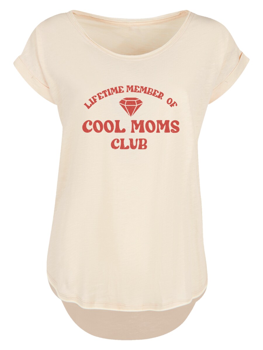 

Рубашка F4NT4STIC Mothers Day Cool Moms Club Membership Trendy Motherhood, песочный