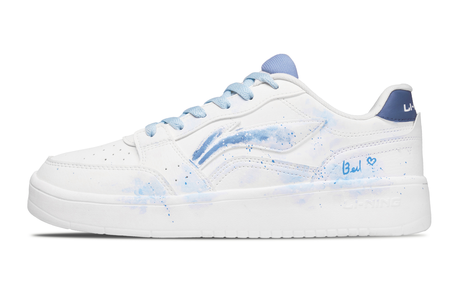 Li-Ning Sycee Dusty Blue Starry Sky, Dusty Space, сумка для покупок, устойчивая к истиранию и скольжению, низкие — фото 3