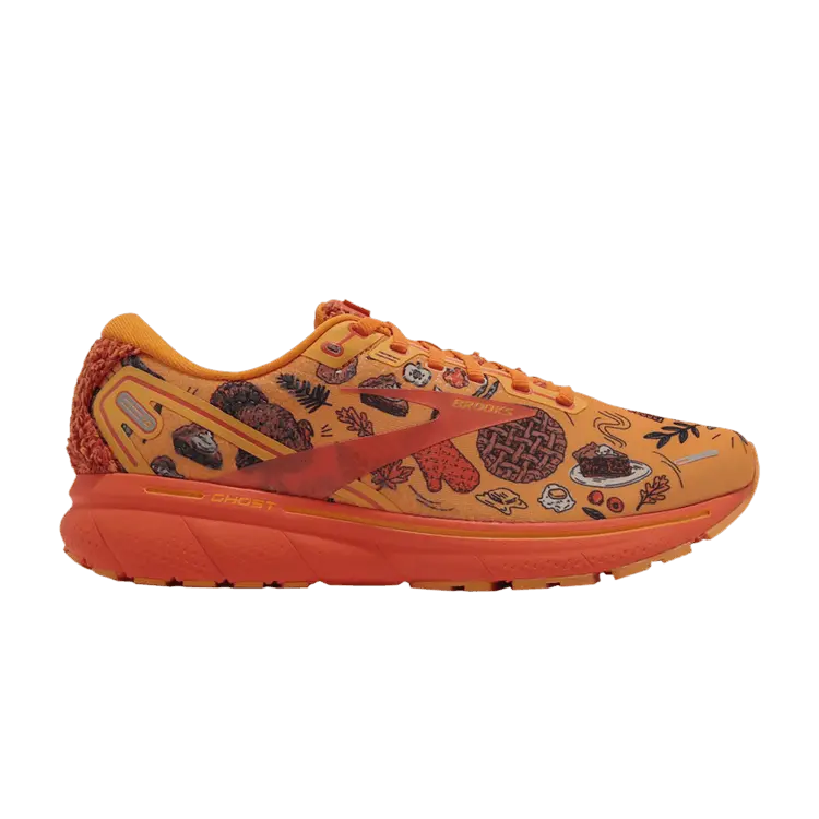 

Кроссовки Brooks Ghost 14 Turkey Trot & Thanksgiving, оранжевый