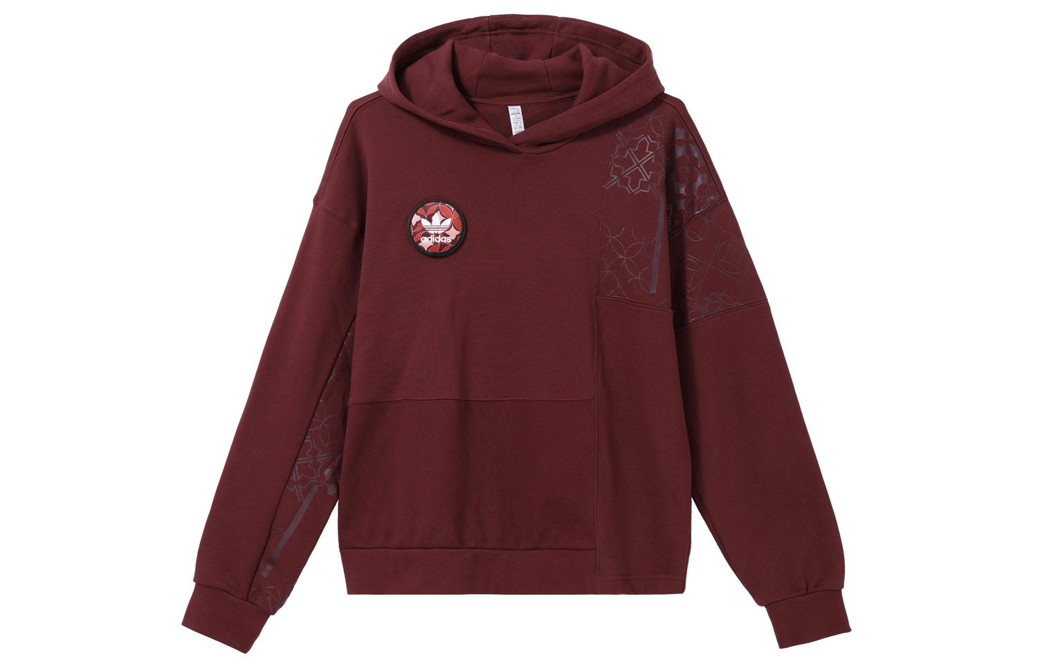

Футболка Adidas Originals женская коричнево-красная
