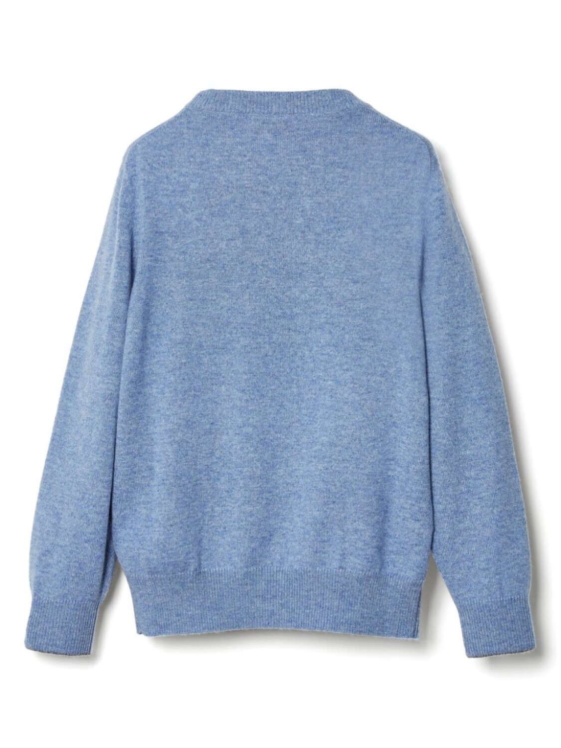 Brunello Cucinelli Kids кашемировый джемпер тонкой вязки, синий — фото 2