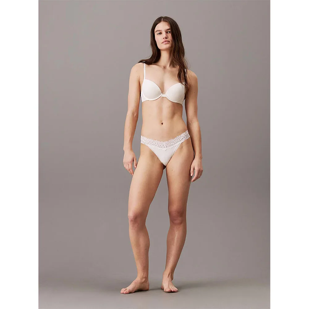 Бюстгальтер Calvin Klein Push Up Plunge, белый — фото 4