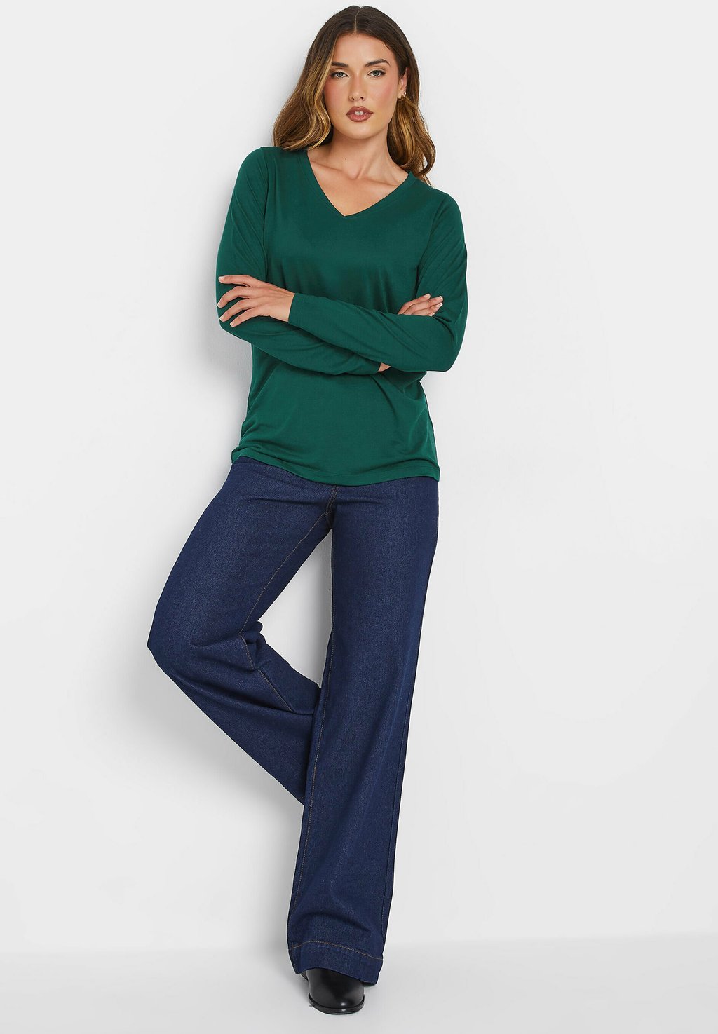 

Топ с длинными рукавами 2 PACK Long Tall Sally, темно-красный