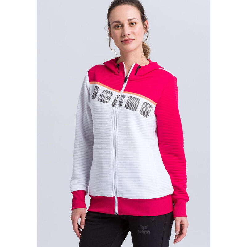 

Спортивная куртка Erima, цвет weiss/rosa/rosa