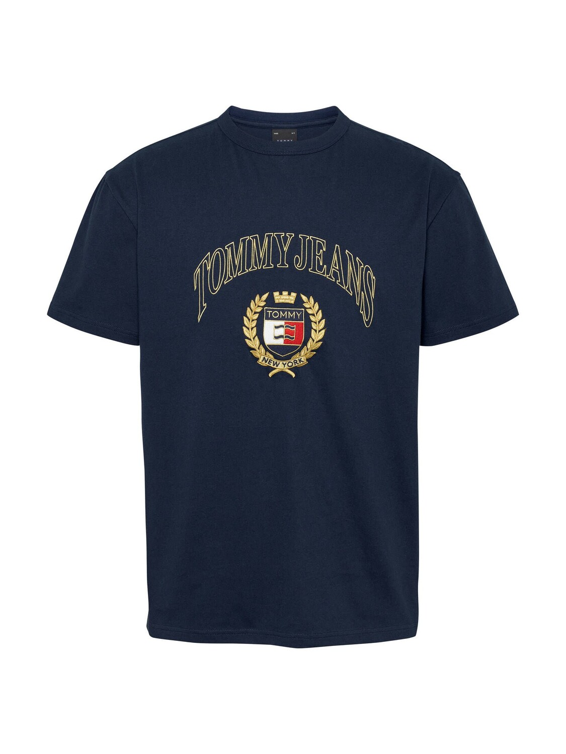

Футболка с золотым гербом Tommy Jeans, синий