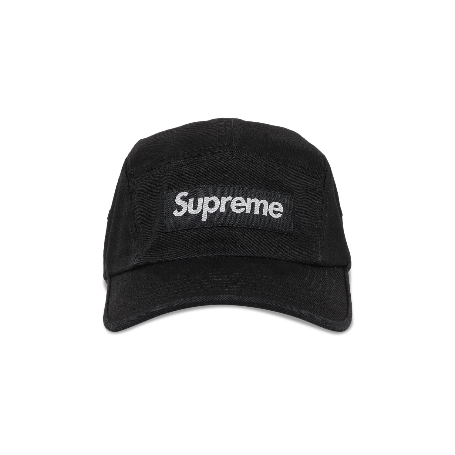 

Твиловая кепка Supreme из ткани чинос, цвет Черный