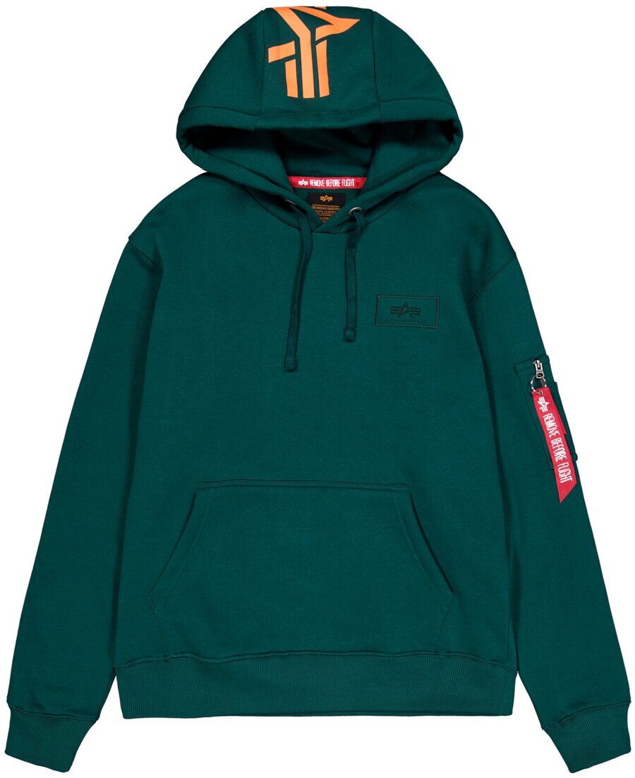 

Толстовка ALPHA INDUSTRIES, темно-зеленый