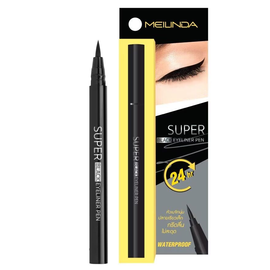

Meilinda Карандаш-подводка для глаз Super Black 0,7г, แบล็ค