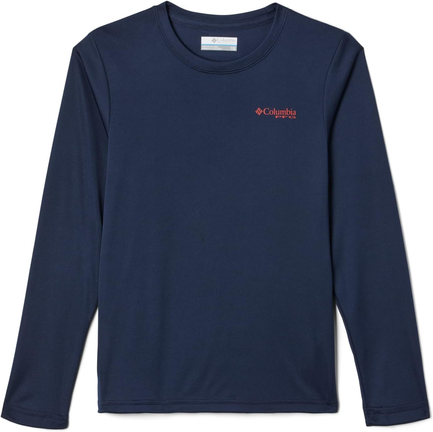 

Футболка с длинным рукавом для мальчиков Columbia Terminal Tackle, Collegiate Navy/Red Spark