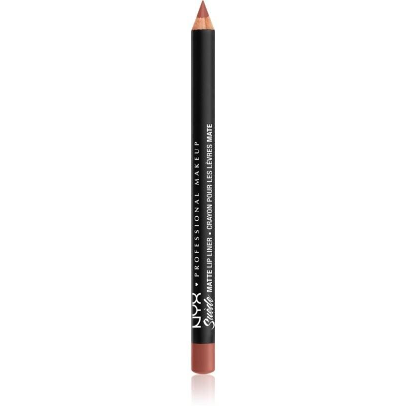 

NYX Professional Makeup Suede Matte Lip Liner матовый карандаш для губ оттенок 52 Free Spirit 1 г