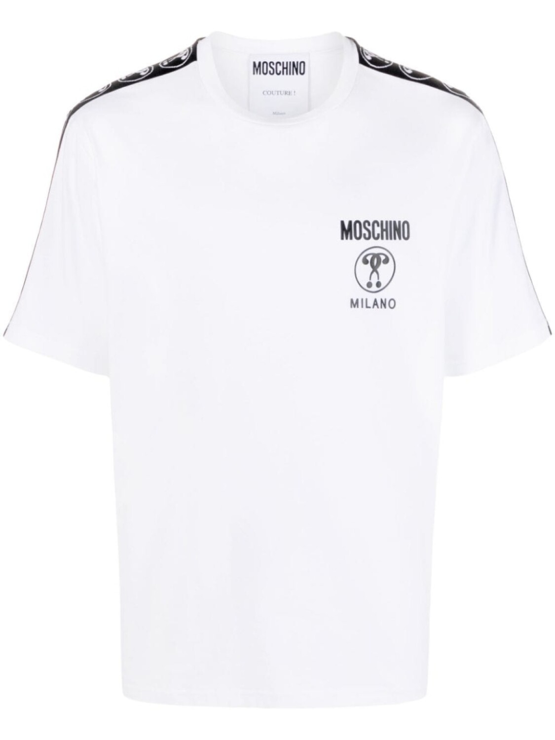 

Moschino футболка с логотипом, белый