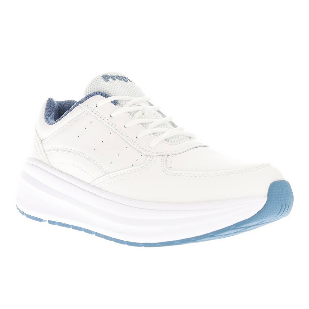 Женские кожаные кроссовки Propet Ultima, цвет White Denim
