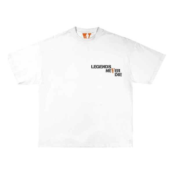 

Футболка x juice wrld butterfly t-shirt 'white orange' Vlone, белый