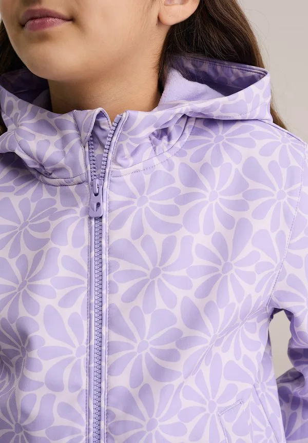 Куртка из мягкой ткани We Fashion, Lilac — фото 3