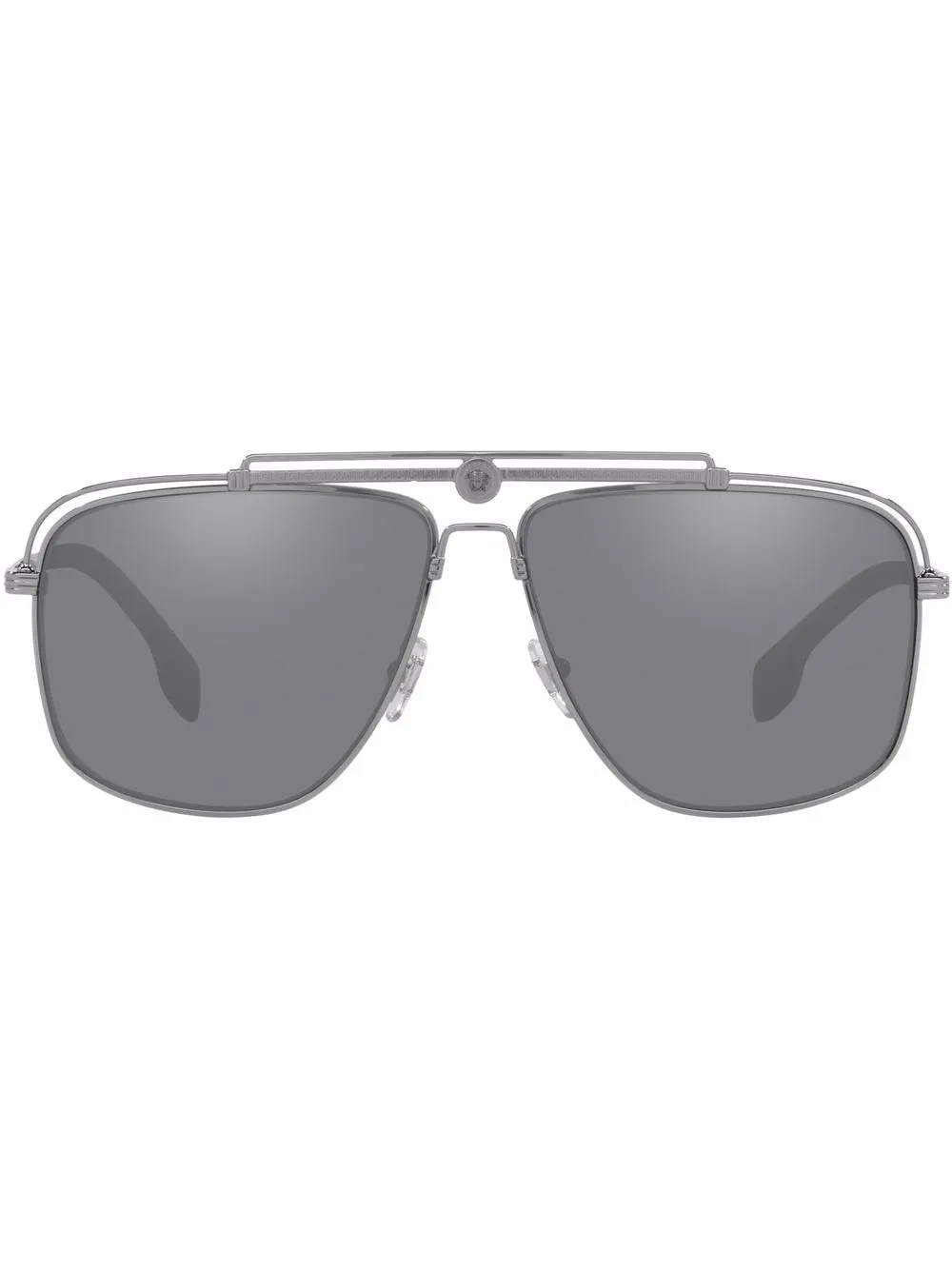 

Солнцезащитные очки-авиаторы Versace Eyewear, серый