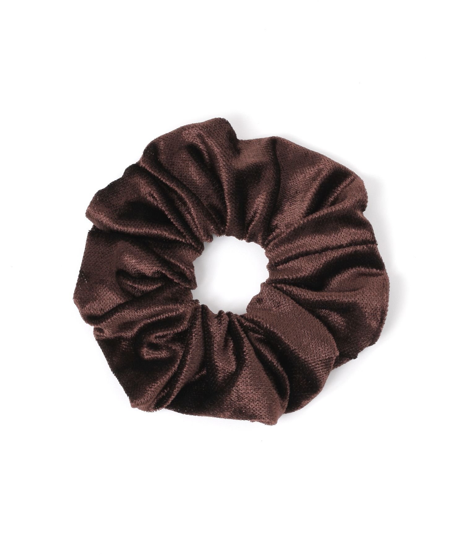 Велюровая резинка для волос SS/635202 Global Work, Brown 58
