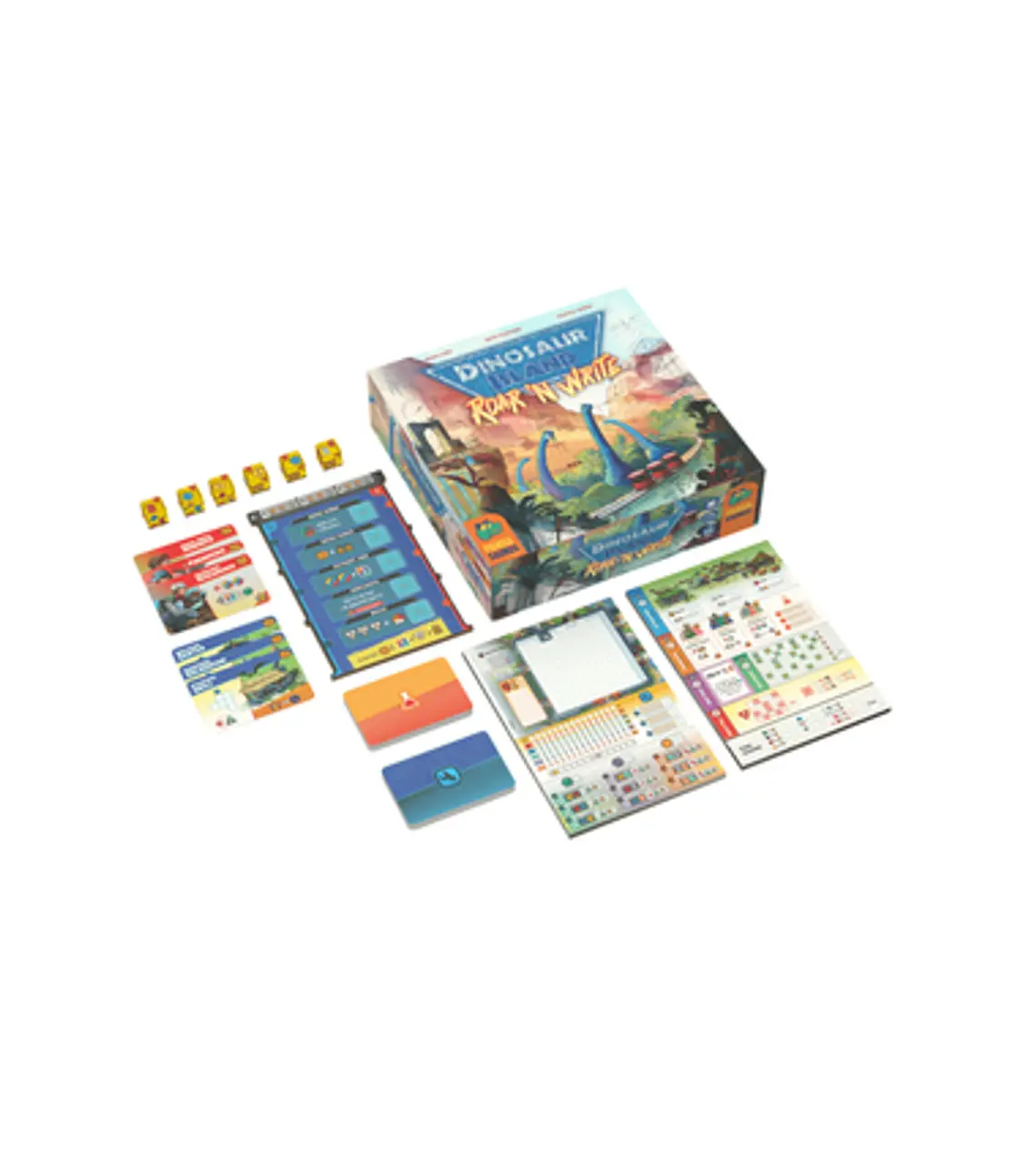 

Настольная игра Dinosaur Island: Rawr 'n Write (Retail Edition)