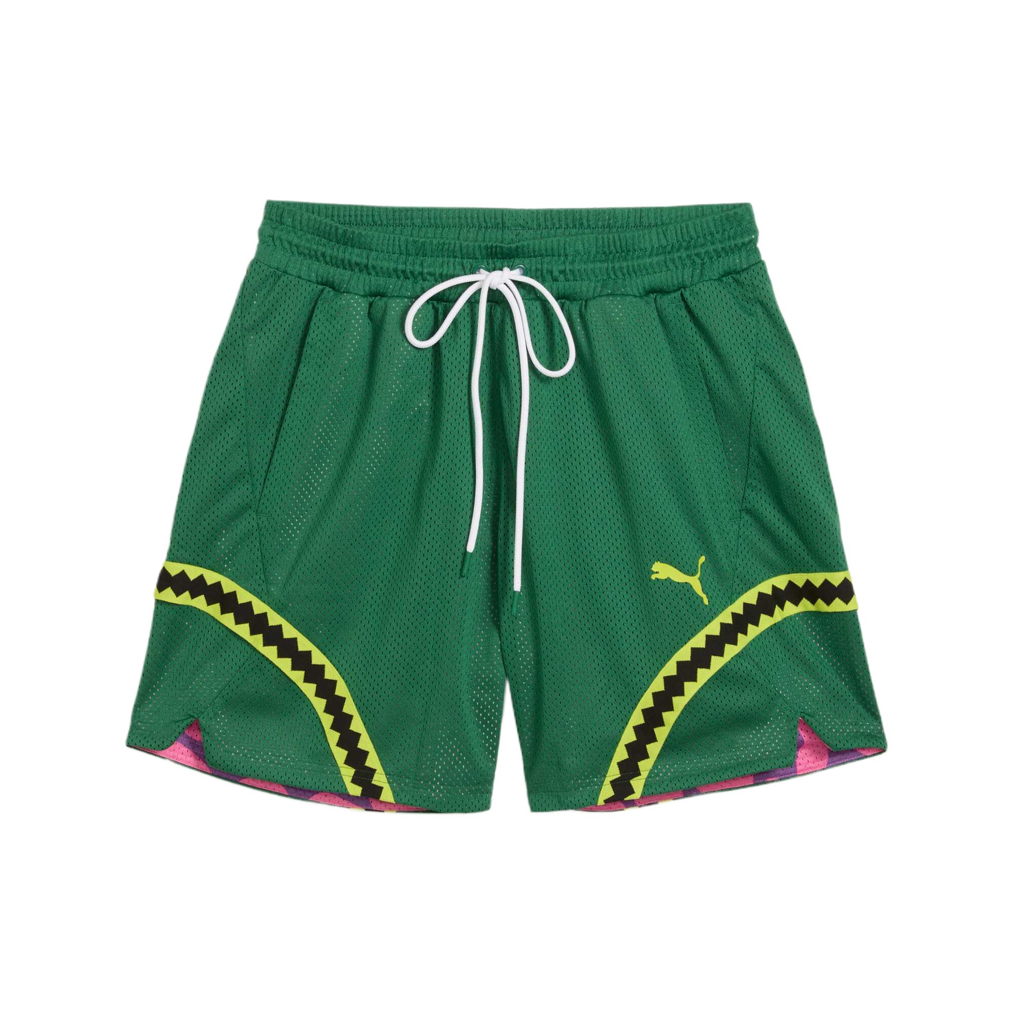 

Шорты Reversible для мужчин Hoops X Tortugas Ninja PUMA, зеленый
