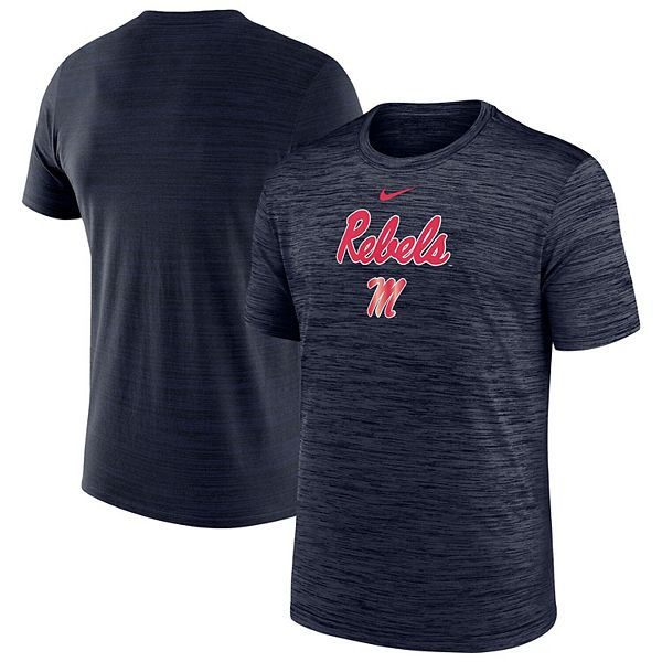 

Мужская футболка Velocity Performance Ole Miss Rebels в темно-синем цвете Nike