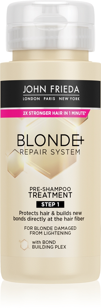 

Кондиционер для светлых волос Blonde+Repair перед мытьем шампунем John Frieda, 100 мл