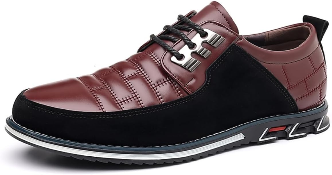 

Мужские повседневные туфли, лоферы и слипоны, модные деловые роскошные офисные лоферы, плоские мужские кроссовки Generic, красный