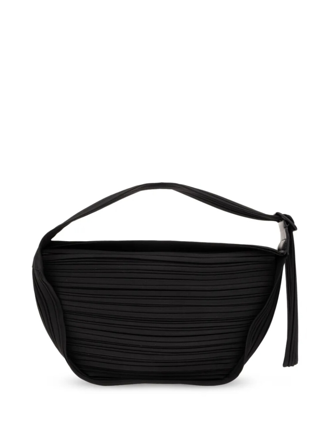 

Pleats Please Issey Miyake плиссированная сумка-тоут на молнии, черный