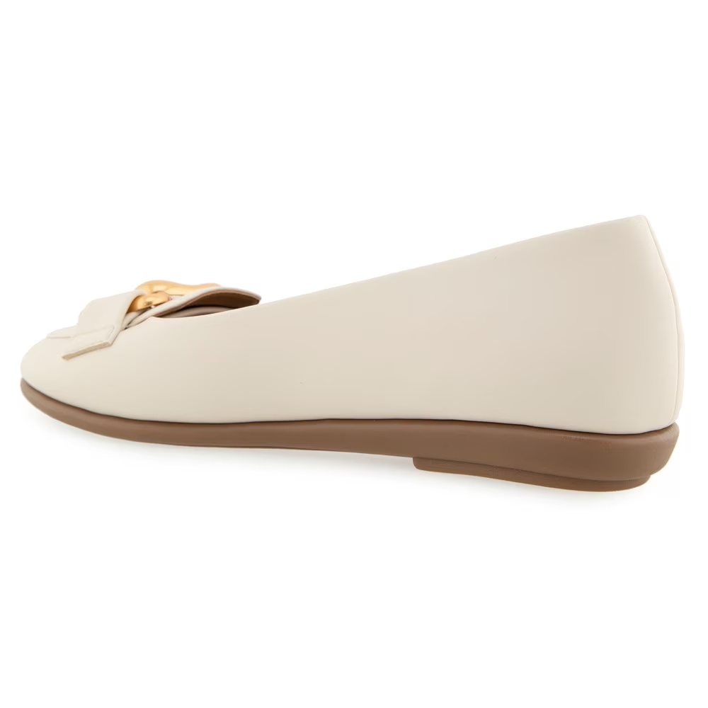 Балетки Bell wide от Aerosoles, eggnog faux leather — фото 3