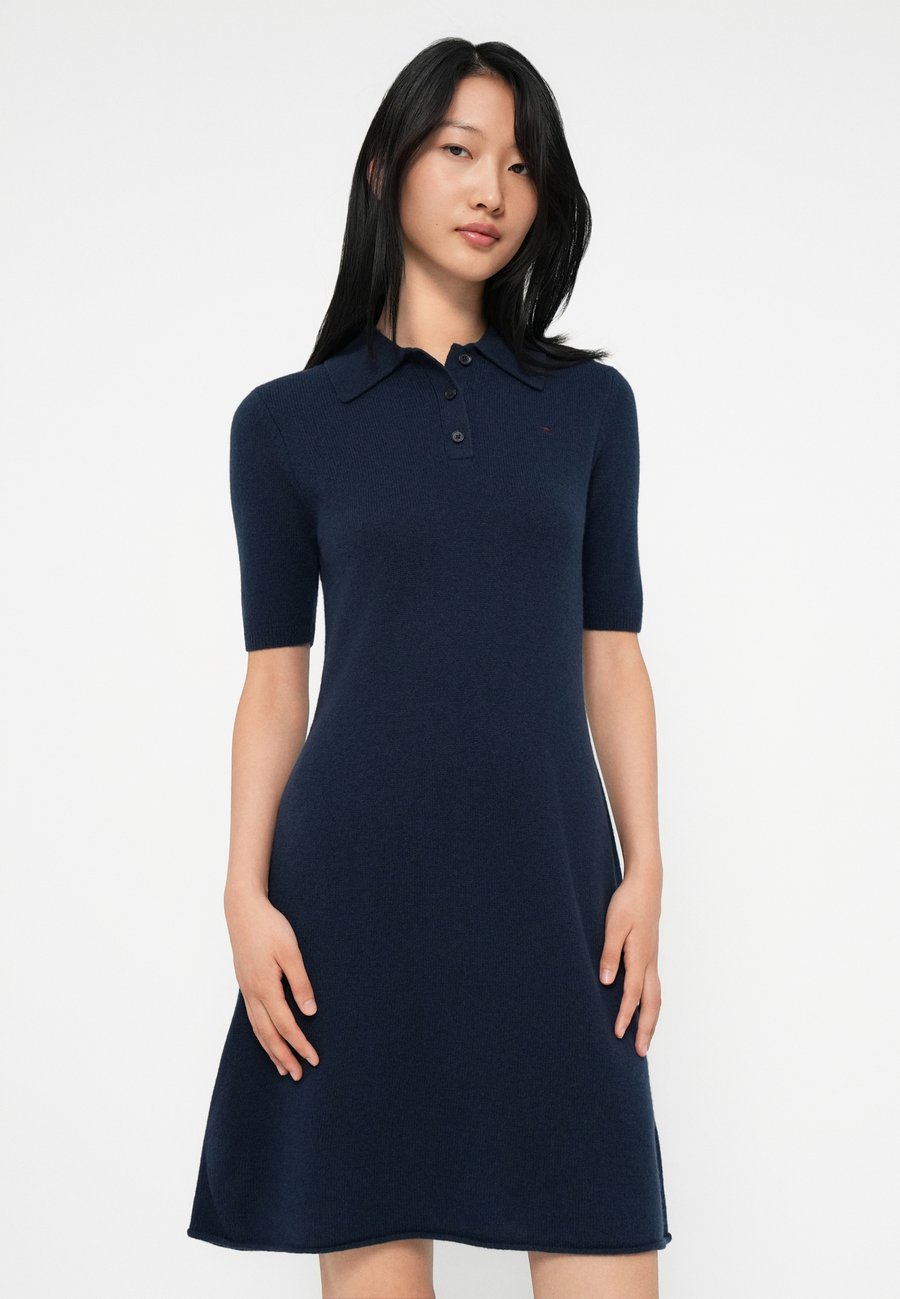 Платье Tommy Hilfiger SOFT DRESS, Dark Night Navy/Dark Blue — фото 4