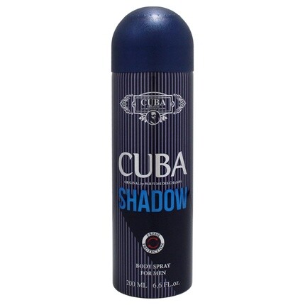 

Спрей для тела Shadow for Men 6,6 унций Cuba