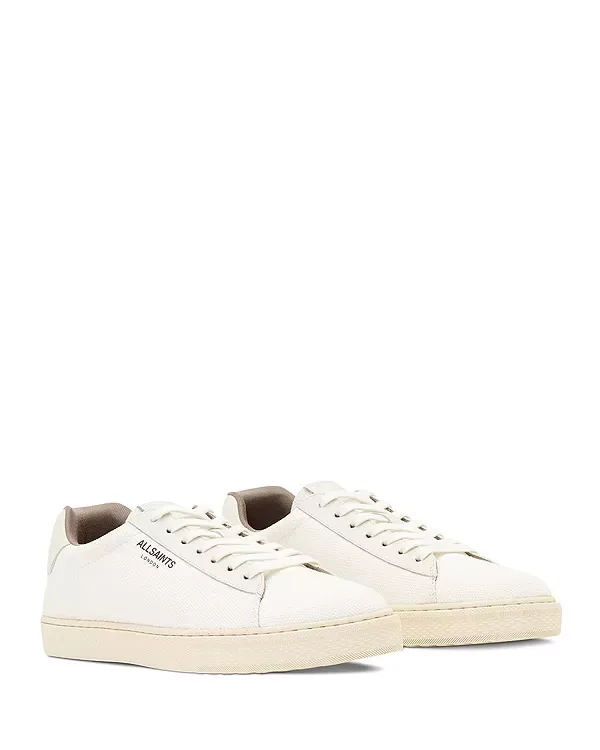 Парусиновые кеды Tucker Allsaints, White
