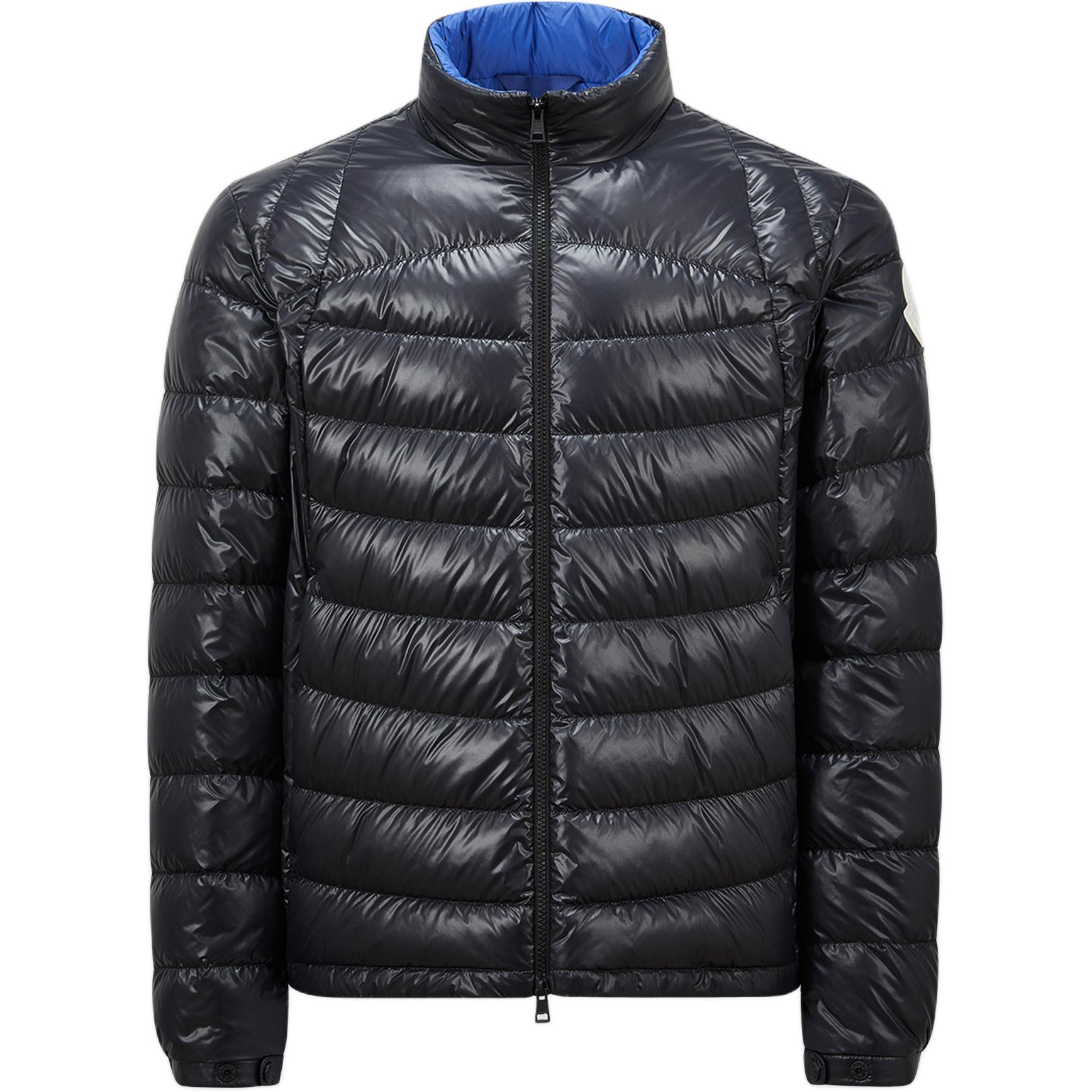 

Moncler Куртка с молнией и нашивкой Galeso, Gray