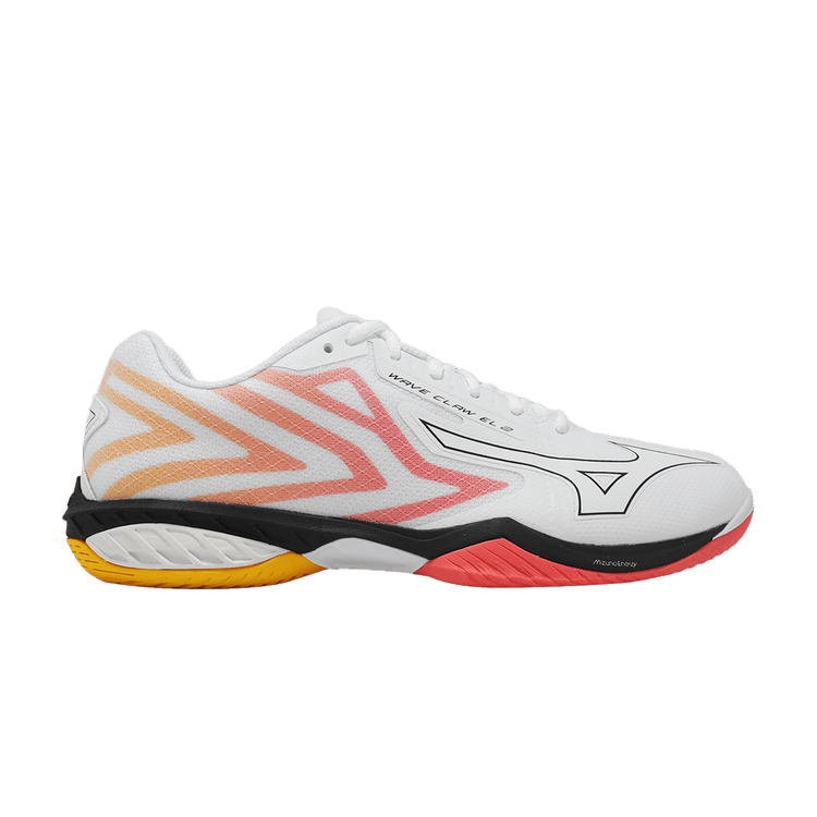 

Кроссовки Mizuno Wave Claw EL 2 Wide 'White Orange Black', белый