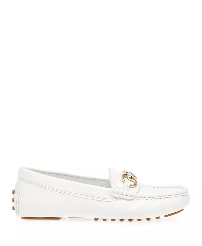 Женские мокасины Chrystie Driver Loafers Anne Klein, белый — фото 2