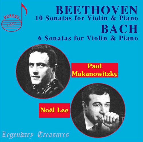 

CD диск Beethoven / Bach, J.S. / Makanowitzky / Lee: Complete Violin Sonatas of Beethoven & Bach