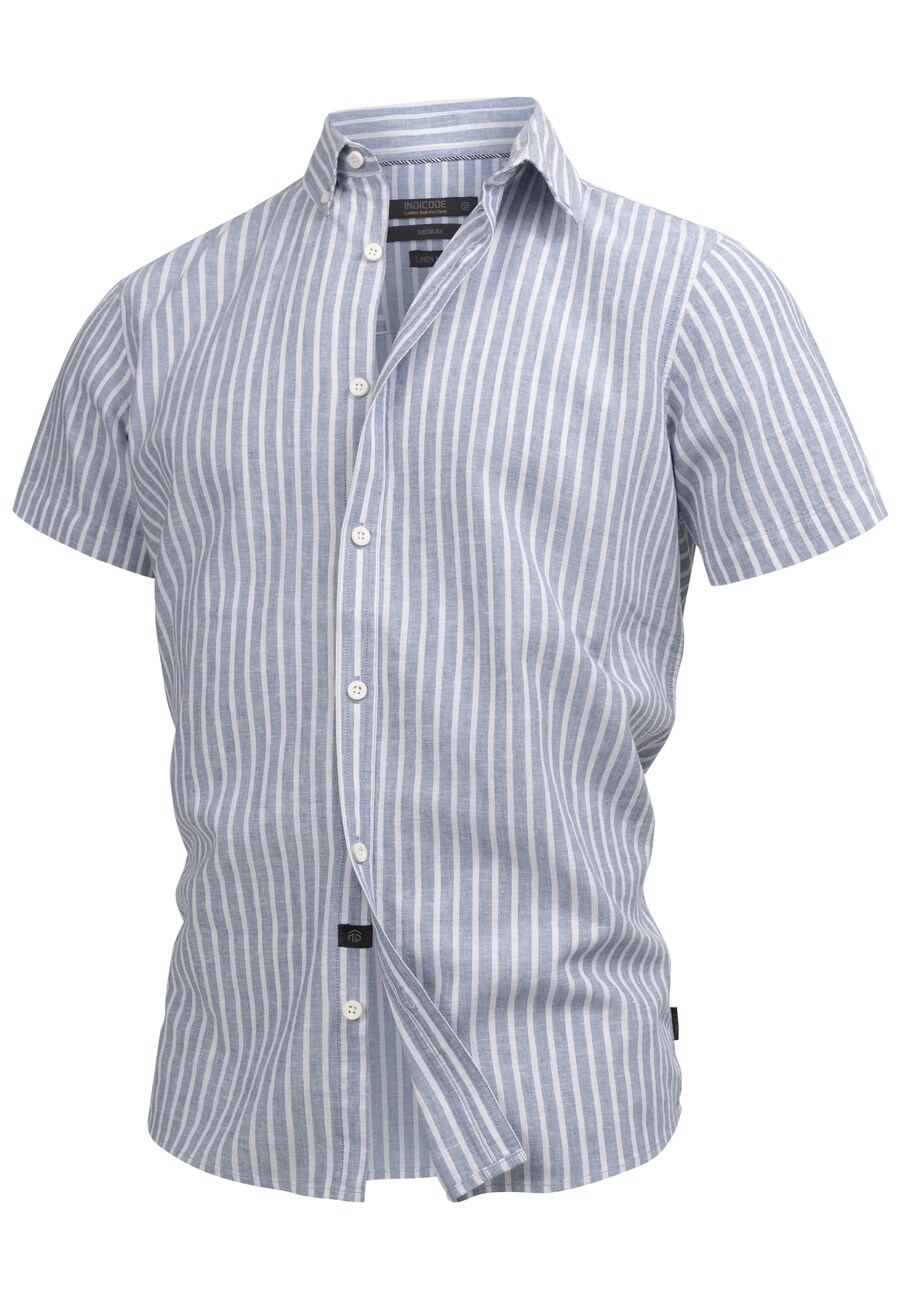 

Рубашка обычного кроя на пуговицах INDICODE JEANS Bravida, цвет Blue/White