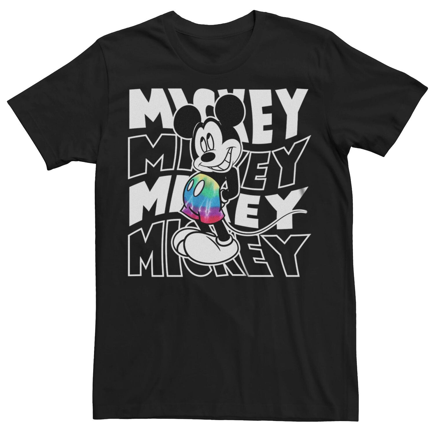 

Мужская футболка Disney's Mickey Mouse Tie Dye Shorts Licensed Character