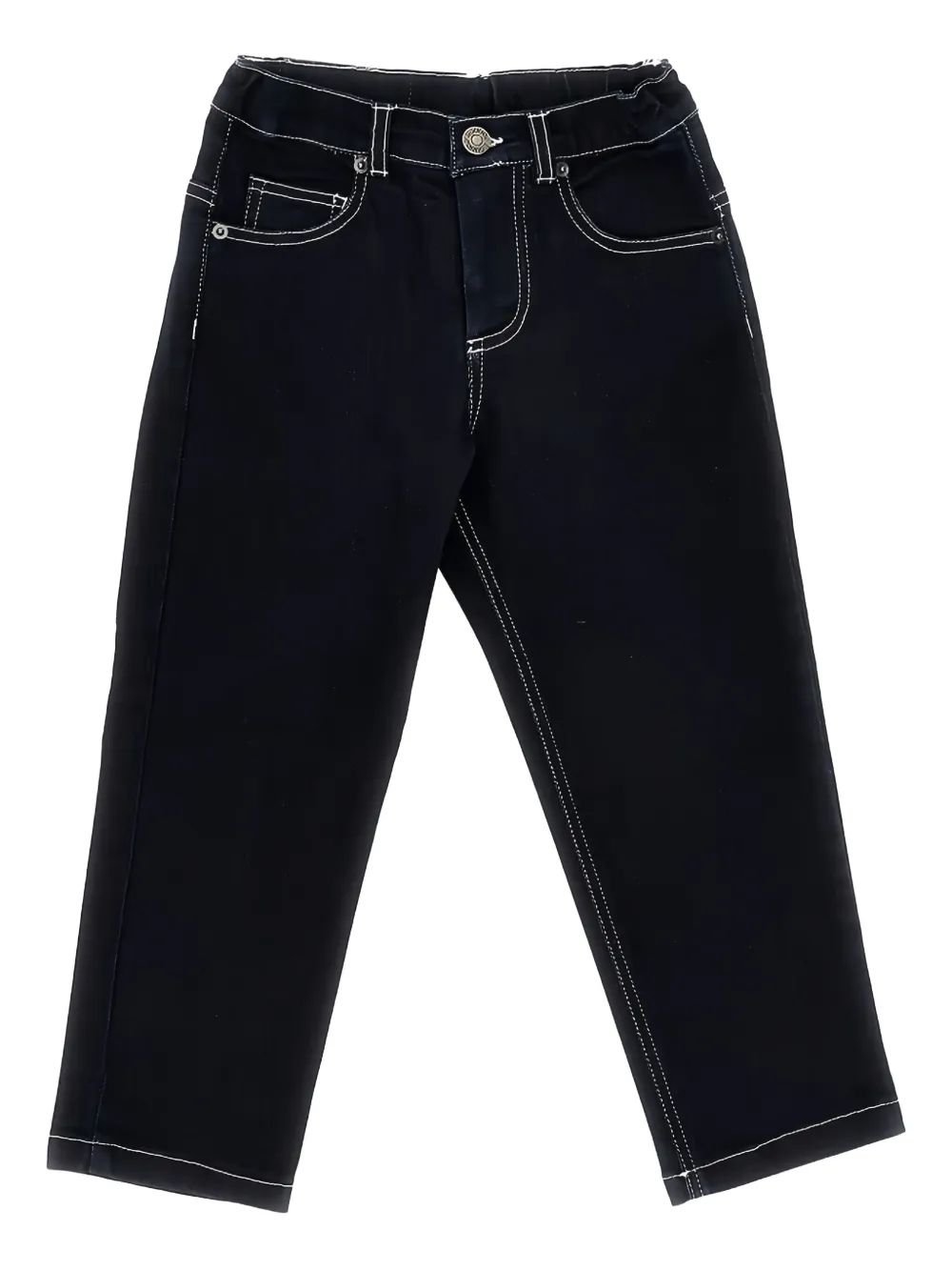 

Джинсы с контрастной строчкой Doudou Et Compagnie, синий