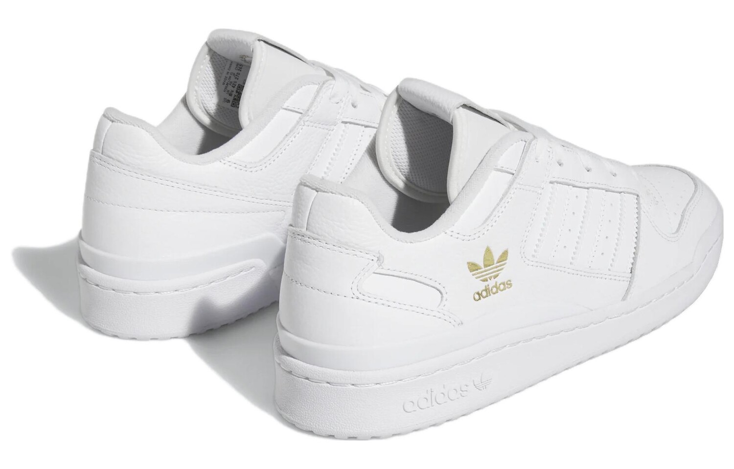 Adidas originals Wmns Forum Low, цвет «Белое розовое золото» — фото 3