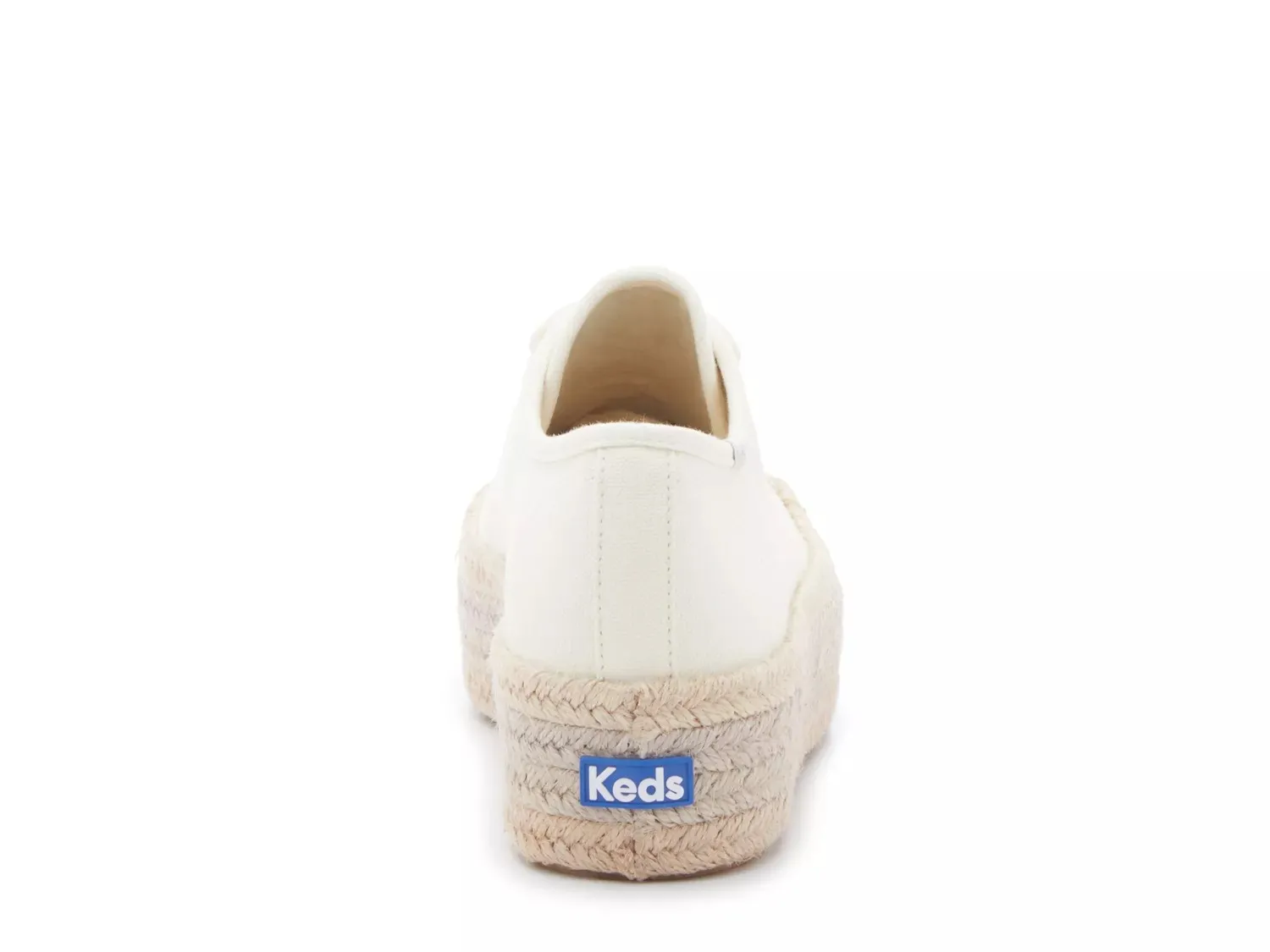 Кеды Keds Triple Up Espadrille Platform Sneaker — женские, кремово-белые — фото 4