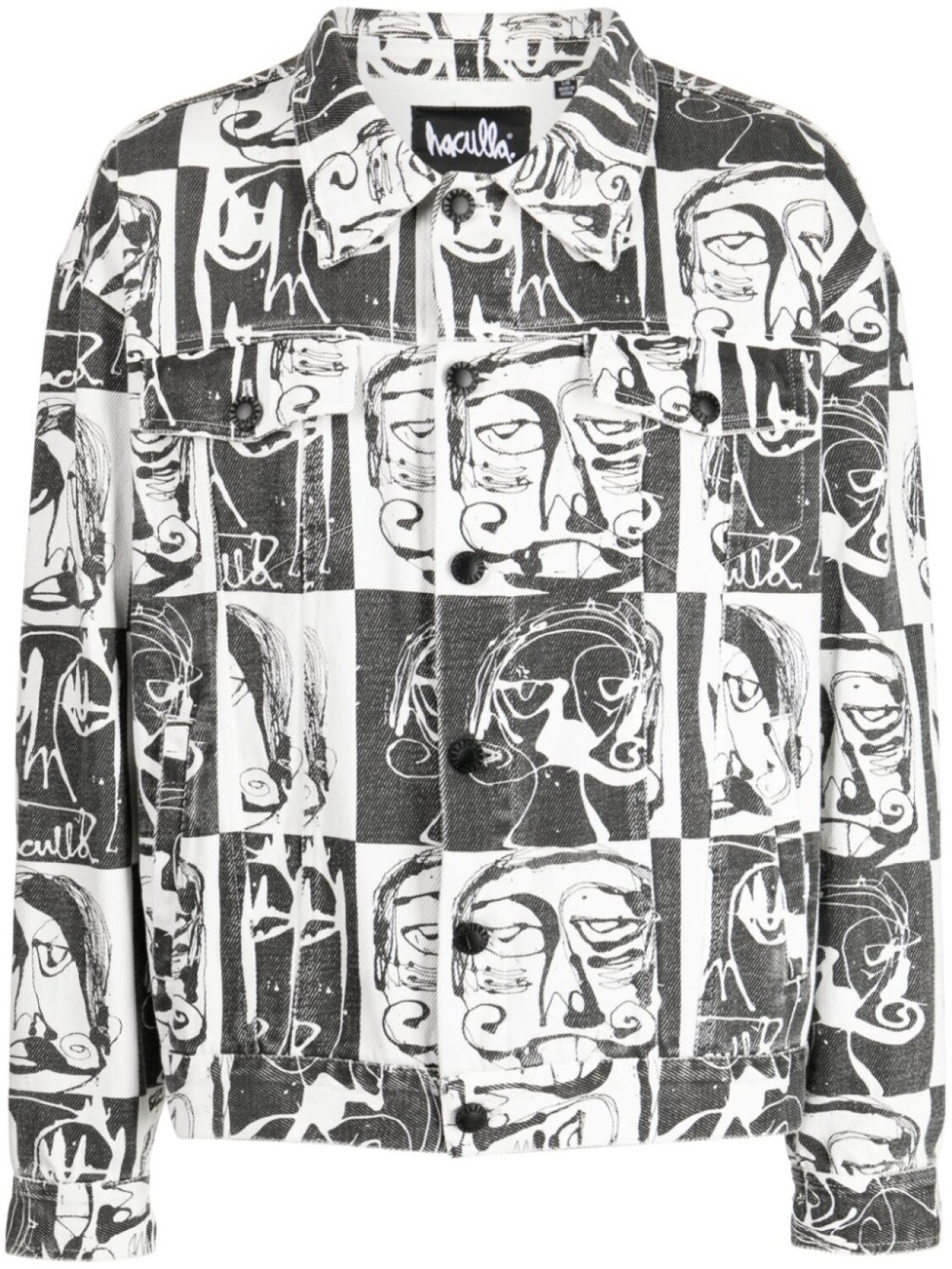 

Haculla This Is Chess denim jacket, черный