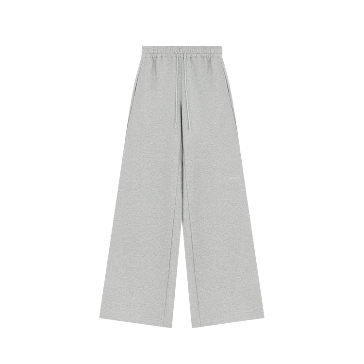 

WE11DONE Женские повседневные брюки светло-серого цвета