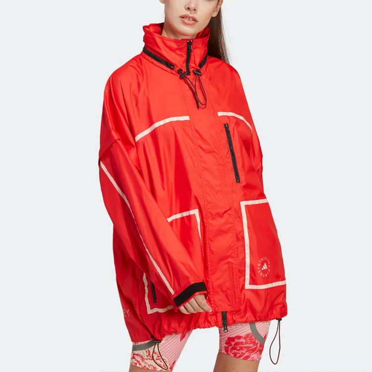 Adidas Куртка Stella Mccartney Stella McCartney женская ярко-красная — фото 4