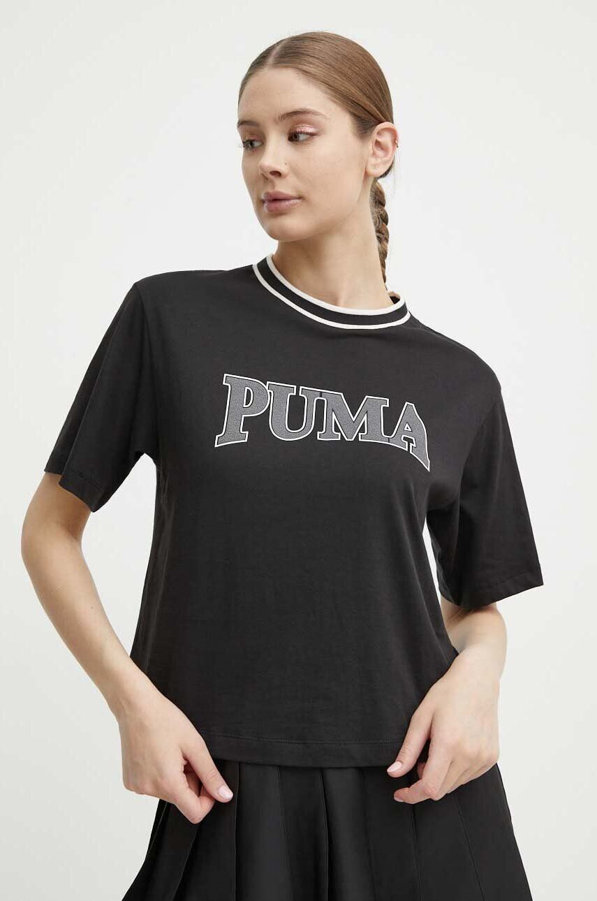 

Футболка SQUAD из хлопка Puma, черный