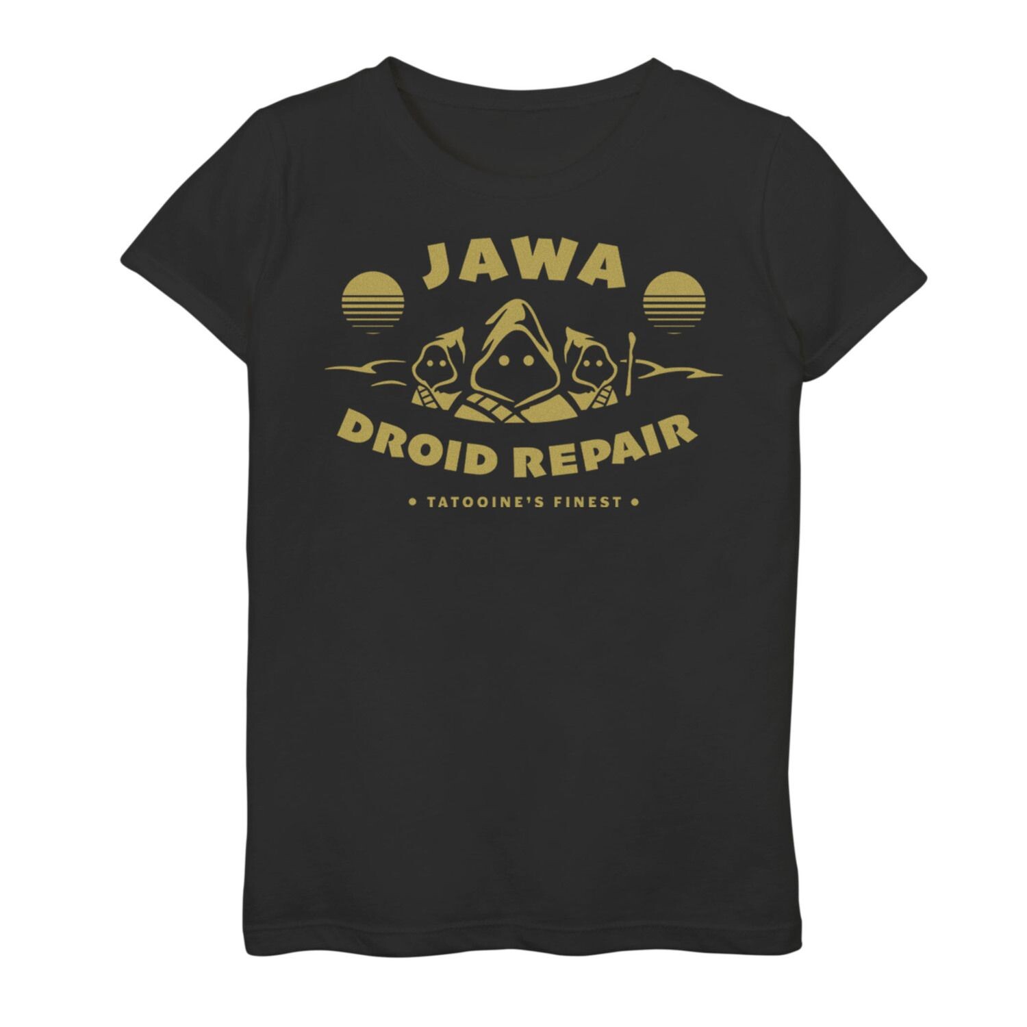 

Футболка с плакатом «Ремонт дроида Jawa» для девочек 7–16 лет Star Wars