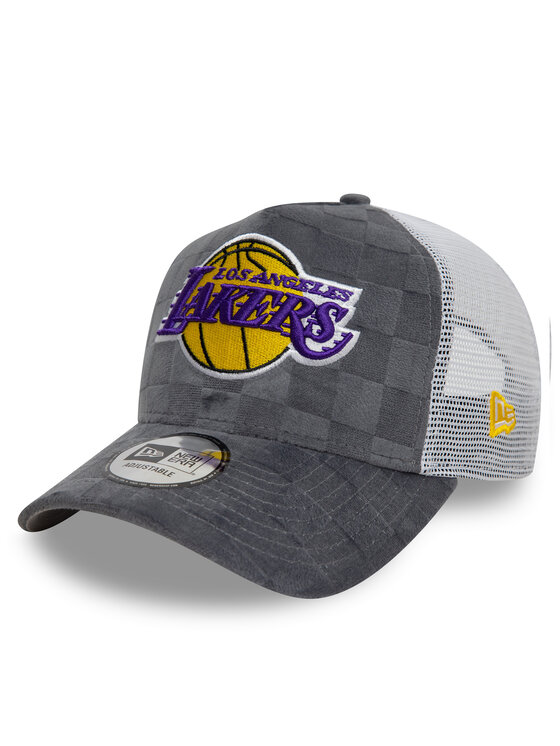 

Бейсболка Los Angeles Lakers Tonal Check 60595261 New Era, серый