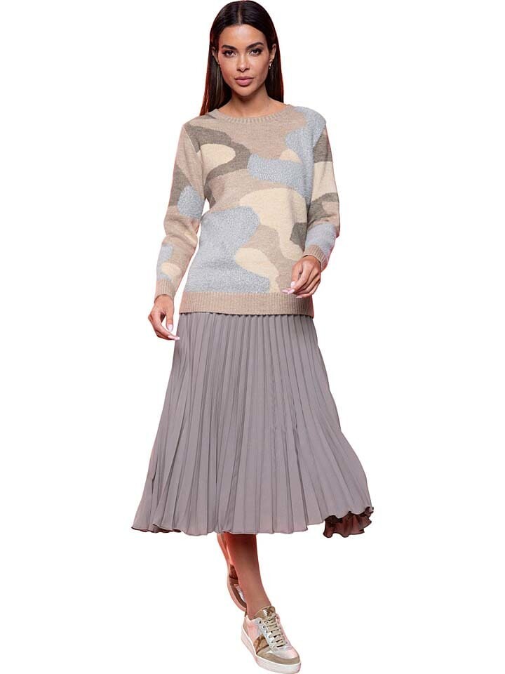 

Пуловер Heine Pullover, цвет Beige/Grau