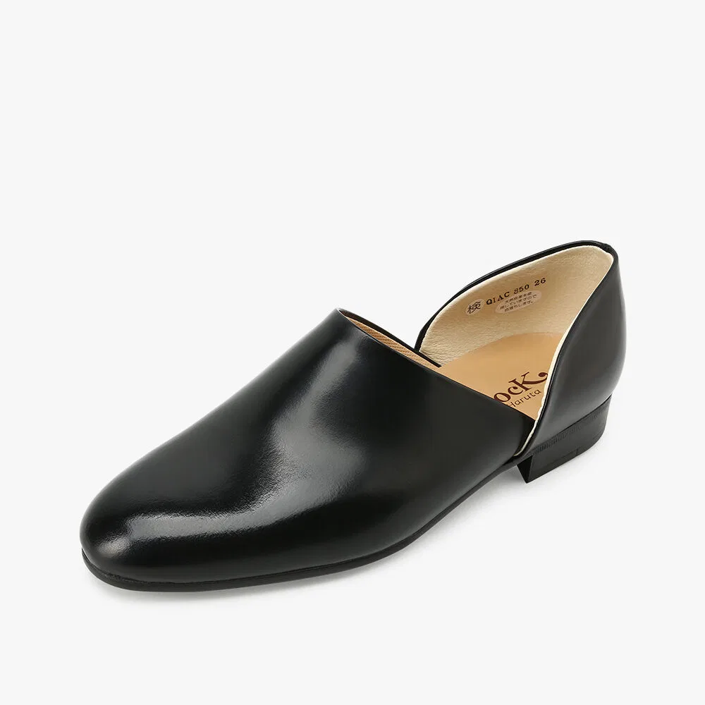 Мужские чёрные блоферы Spoke Loafer 850 от Haruta — фото 4