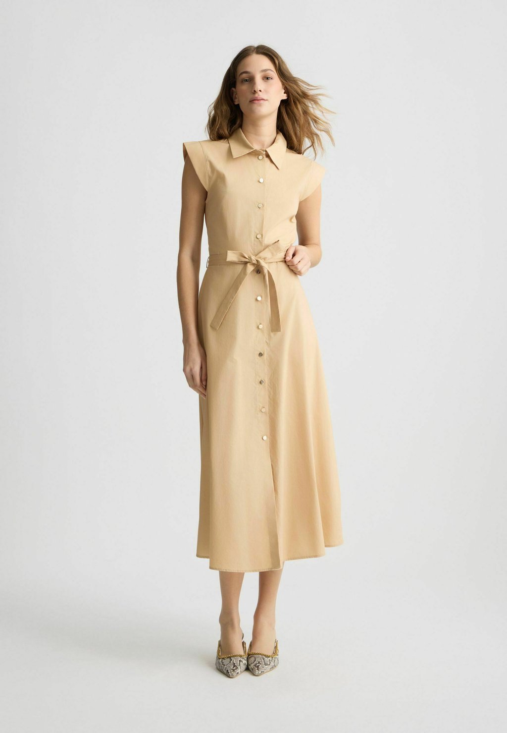 

Платье-рубашка LIU JO, бежевый