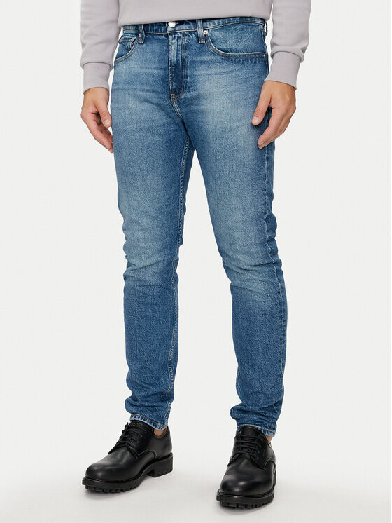 

Зауженные джинсы Calvin Klein, синий